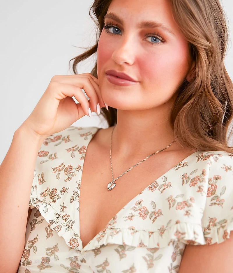 Glitz Heart Necklace