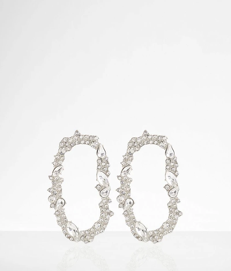 Glitz Oblong Earring
