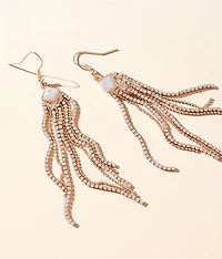 Glitz Fringe Drop Earring