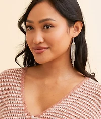 Glitz Fringe Drop Earring