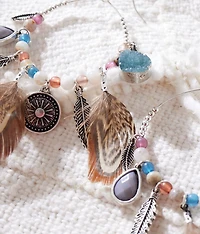 Boho Charm Drop Earring