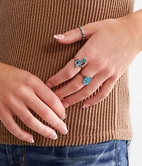 3 Pack Western Ring Set