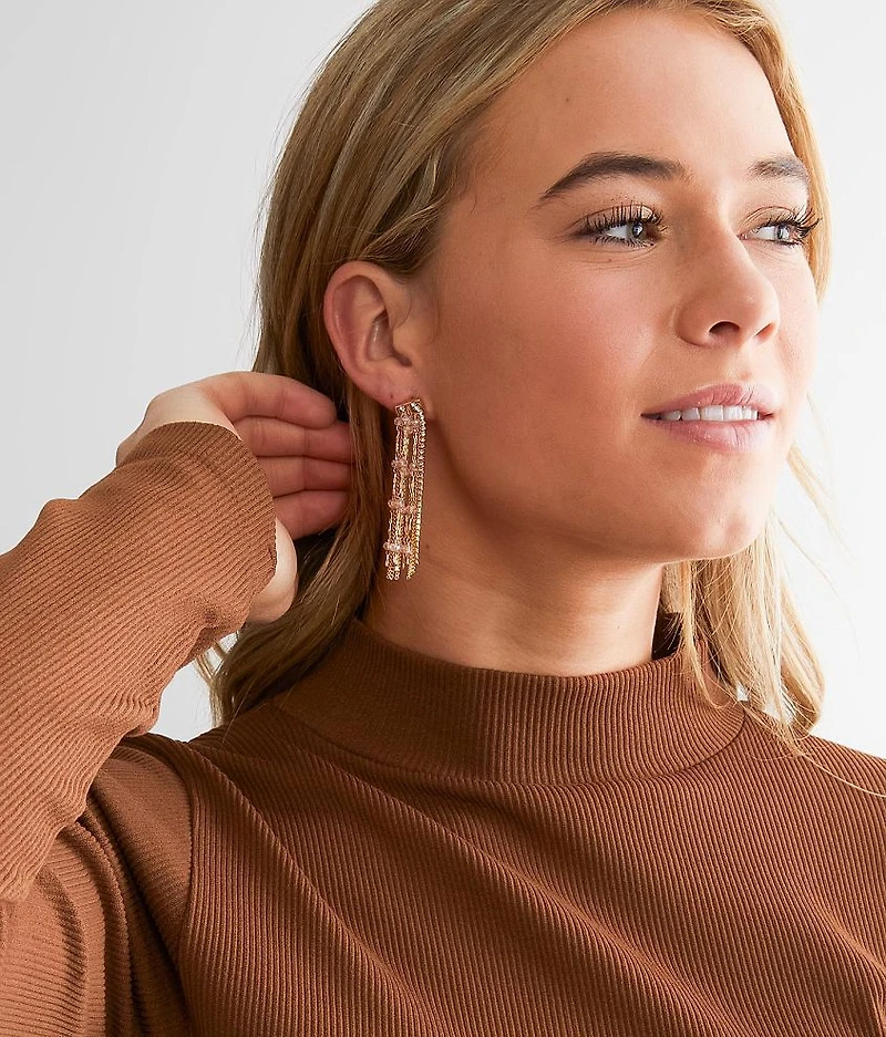 Glitz Fringe Earring
