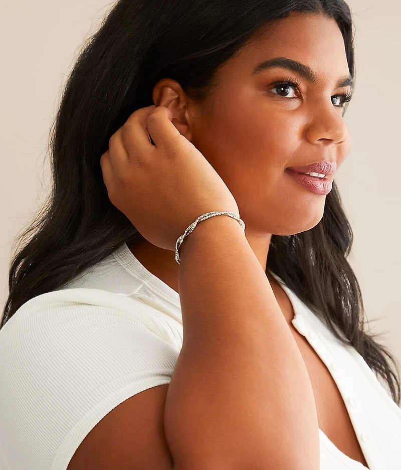 Twisted Glitz Bracelet