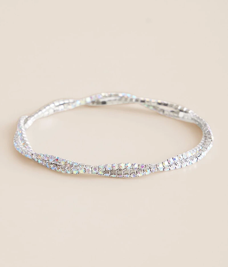 Twisted Glitz Bracelet