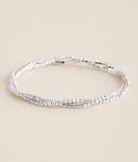 Twisted Glitz Bracelet