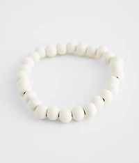 Wood Bead Bracelet
