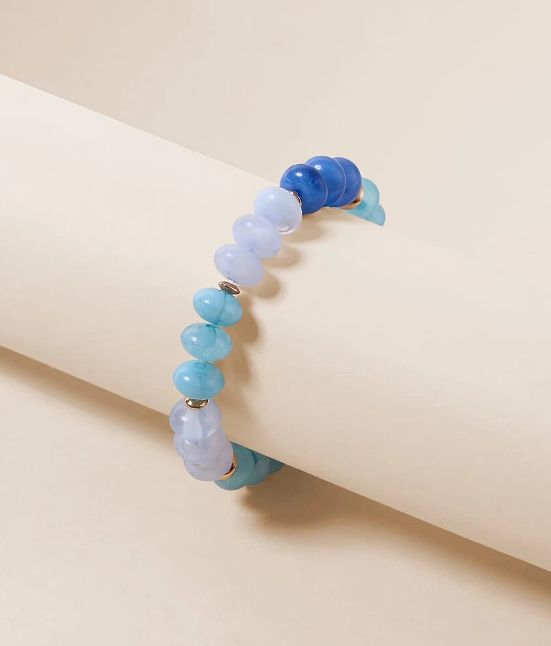 Beaded Blues Bracelet