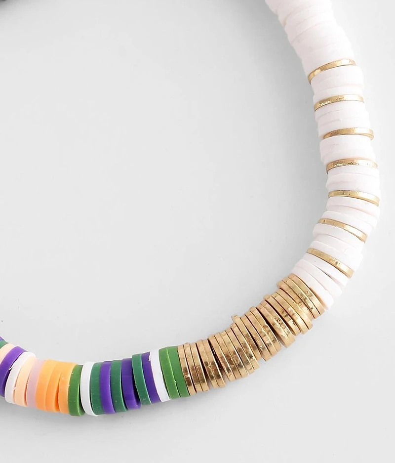 Disc Bead Bracelet