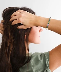 Disc Bead Bracelet