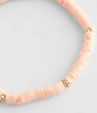 Bead & Disc Bracelet