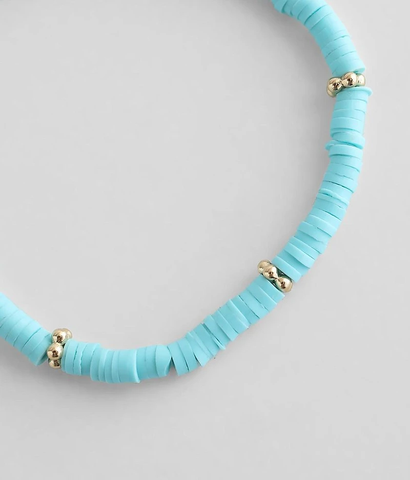 Bead & Disc Bracelet