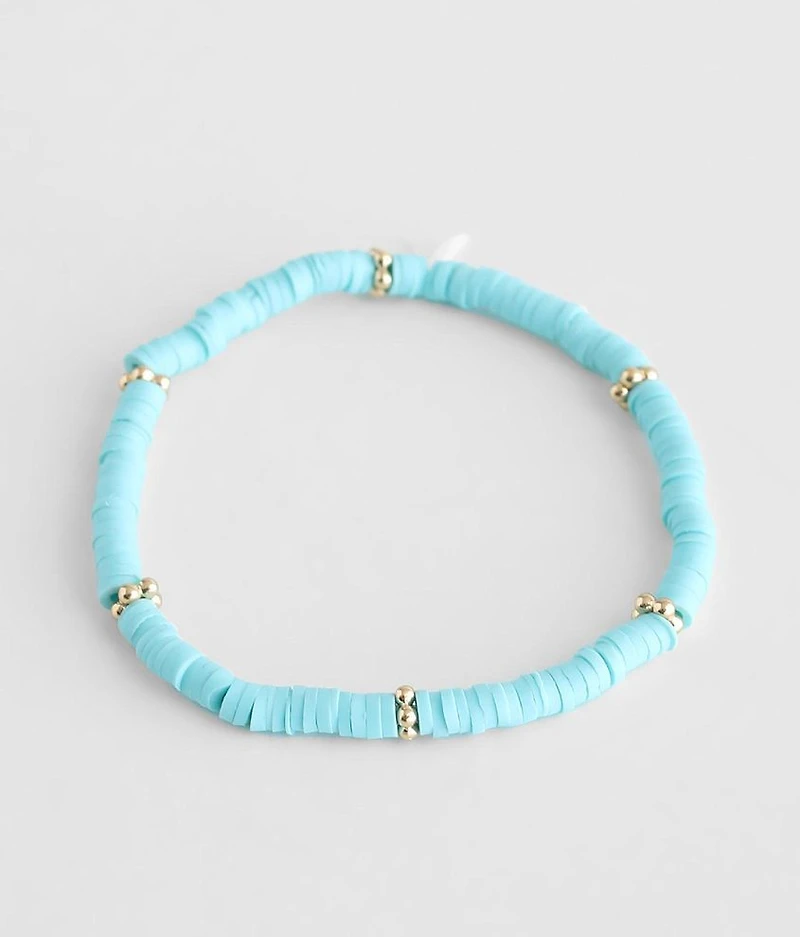 Bead & Disc Bracelet