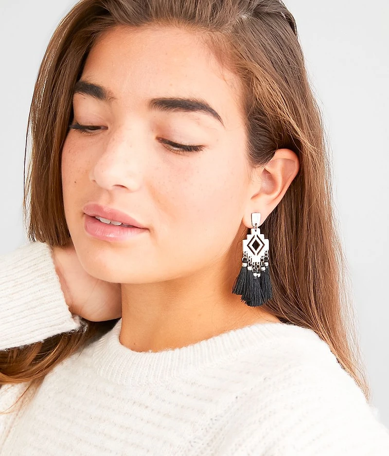 Southwestern Tassel Earring
