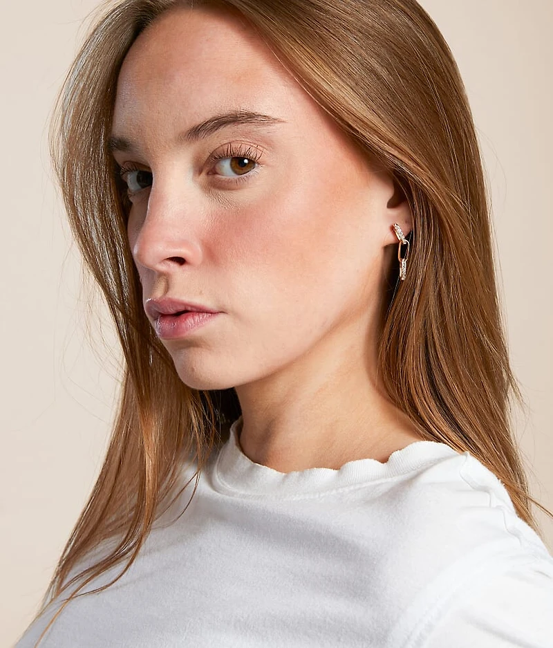 Glitz Chain Earring