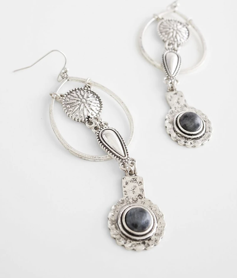 Stone Drop Earring