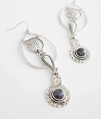 Stone Drop Earring