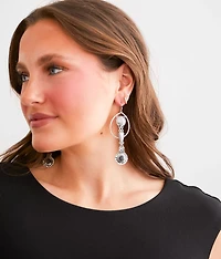 Stone Drop Earring
