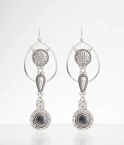 Stone Drop Earring