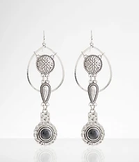 Stone Drop Earring