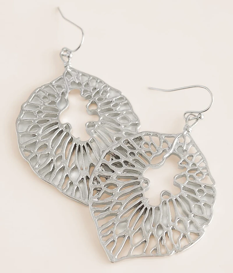 Cut-Out Drop Earring