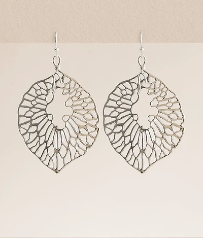 Cut-Out Drop Earring