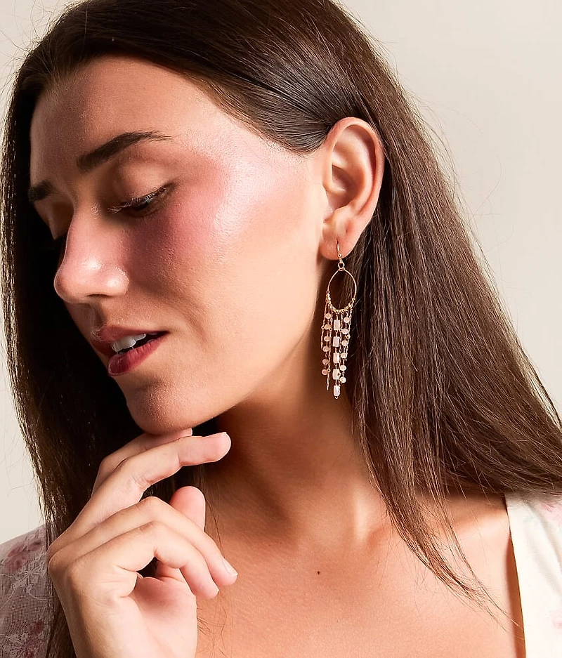 Fringe Drop Earrings