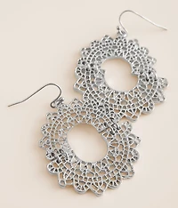 Cut-Out Drop Earring