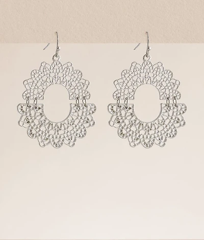 Cut-Out Drop Earring