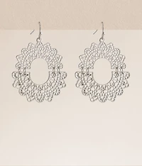 Cut-Out Drop Earring