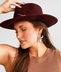 Western Steer Drop Earring