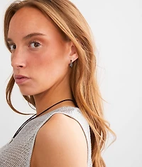 3 Pack Mixed Metal Earring Set