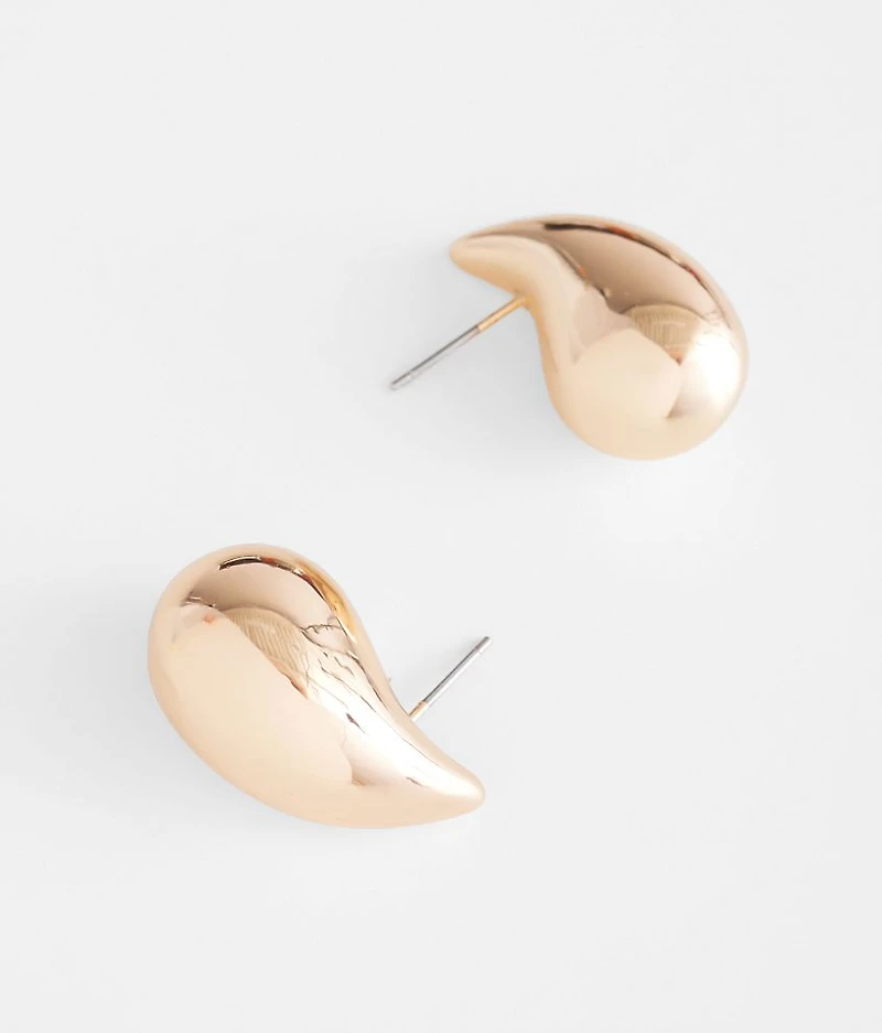 Oversized Teardrop Earring