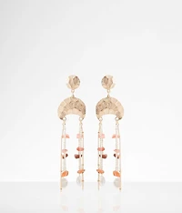 Stone Fringe Earring