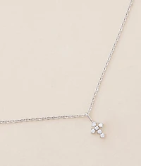 Glitz Cross Necklace