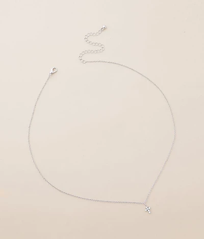 Glitz Cross Necklace
