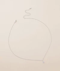 Glitz Cross Necklace