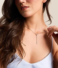Glitz Cross Necklace
