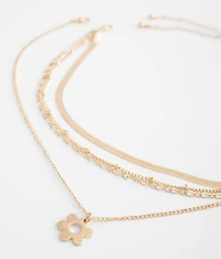 2 Pack Layered Necklace Set