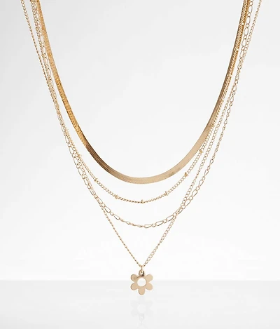 2 Pack Layered Necklace Set