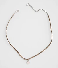 Thread Wrapped Necklace