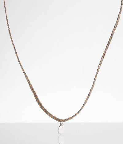 Thread Wrapped Necklace