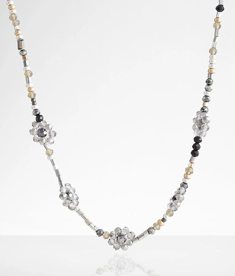 Beaded Flower Necklace