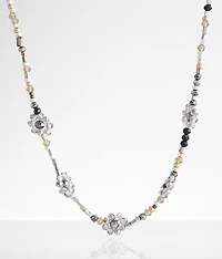 Beaded Flower Necklace
