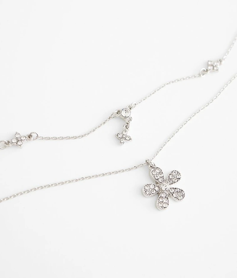 2 Pack Glitz Necklace Set