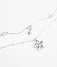 2 Pack Glitz Necklace Set