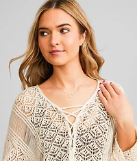 Dainty Ring Necklace