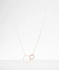 Dainty Ring Necklace