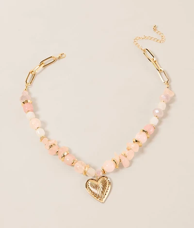 Beaded Charm Necklace