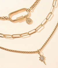 3 Pack Chunky Necklace Set